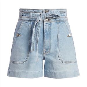 Frame high rise denim shorts - Size 25